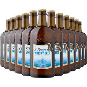 St Peters Brewery St. Peters Whisky Beer 4.8% Abv 12 X 500ml Glass Bottles - Smoky Peaty Flavours St Peters Brewery St. Peters Whisky Beer 4.8% Abv 12 X 500ml Glass Bottles - Smoky Peaty Flavours