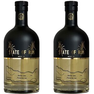 State Of Rum – Banana Cake Rum 47% Abv 2 X 70cl - Caribbean Spiced Rum State Of Rum – Banana Cake Rum 47% Abv 2 X 70cl - Caribbean Spiced Rum