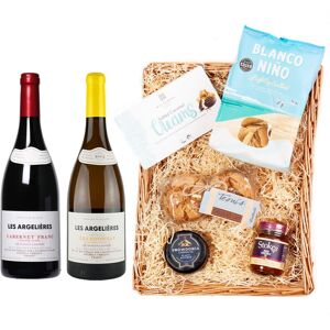 Les Argelieres Les Argelières Wine Hamper With Cabernet Franc & Chardonnay Luxury Gift Les Argelieres Les Argelières Wine Hamper With Cabernet Franc & Chardonnay Luxury Gift