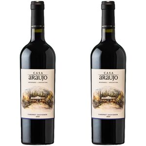 Bodega Araujo Nucha Organic Malbec 2 X 75cl Mendoza Argentina Red Wine 14% Abv Bodega Araujo Nucha Organic Malbec 2 X 75cl Mendoza Argentina Red Wine 14% Abv
