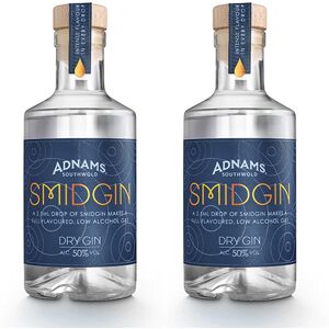 Adnams Smidgin Dry Gin 50% Abv 2 X 20cl Bottle - Ultra-Concentrated English Gin Adnams Smidgin Dry Gin 50% Abv 2 X 20cl Bottle - Ultra-Concentrated English Gin