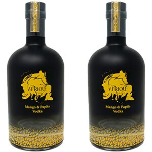 Afrique Vodka Mango & Papita 35% Abv 2 X 70cl - Tropical Flavoured Vodka Afrique Vodka Mango & Papita 35% Abv 2 X 70cl - Tropical Flavoured Vodka