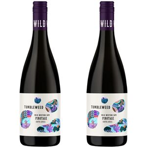 Bruce Jack Wines Tumbleweed Pinotage 2x75cl 13.5% Abv South African Red Wine Bruce Jack Wines Tumbleweed Pinotage 2x75cl 13.5% Abv South African Red Wine
