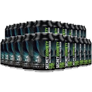 Downton Brewery Secret Sobriety 0.5% Abv Pale Ale 24 X 440ml Alcohol-Free Beer Downton Brewery Secret Sobriety 0.5% Abv Pale Ale 24 X 440ml Alcohol-Free Beer