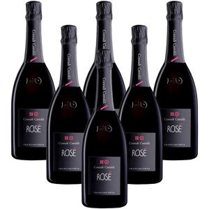 Contadi Castaldi Franciacorta Rose 75cl Rose Wine Italy Lombardy Case Of 6) Contadi Castaldi Franciacorta Rose 75cl Rose Wine Italy Lombardy Case Of 6)