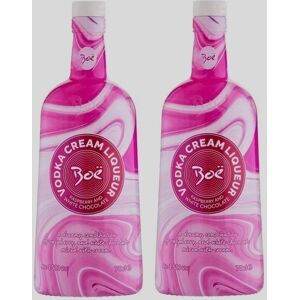 Boe Raspberry & White Chocolate Vodka Cream 70cl - 15% Abv 2 Bottles Supplied Boe Raspberry & White Chocolate Vodka Cream 70cl - 15% Abv 2 Bottles Supplied