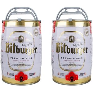 Bitburger Premium German Pils 4.8% - 2 X 5 Litre Mini Keg Bitburger Premium German Pils 4.8% - 2 X 5 Litre Mini Keg