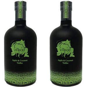 Afrique Vodka Apple & Coconut 35% Abv 2 X 70cl - Premium Flavoured Vodka Afrique Vodka Apple & Coconut 35% Abv 2 X 70cl - Premium Flavoured Vodka