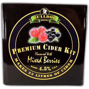 Bb Bulldog Brews Mixed Berries Flavoured Cider Making Kit Home Brew Bb Bulldog Brews Mixed Berries Flavoured Cider Making Kit Home Brew