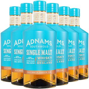 Adnams Single Malt Whisky 40% Abv - 6 X 70cl Bottles - English Single Malt Adnams Single Malt Whisky 40% Abv - 6 X 70cl Bottles - English Single Malt