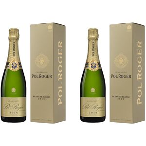 Pol Roger Blanc De Blanc Vintage Champagne In Gift Box 75cl - Pack Of 2 Pol Roger Blanc De Blanc Vintage Champagne In Gift Box 75cl - Pack Of 2