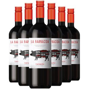 La Barbacoa Garnacha Spanish Red Wine 6 X 75cl 13% Abv Vino De España La Barbacoa Garnacha Spanish Red Wine 6 X 75cl 13% Abv Vino De España