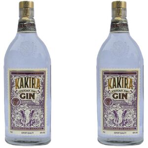 Kakira African Dry Gin 2 X 70cl 40% Abv Handcrafted In Uganda Kakira African Dry Gin 2 X 70cl 40% Abv Handcrafted In Uganda