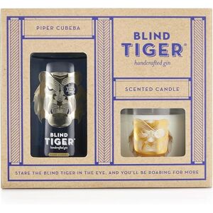 Blind Tiger Piper Cubeba Gin Gift Set 50cl Bottle & Candle 47% Abv Blind Tiger Piper Cubeba Gin Gift Set 50cl Bottle & Candle 47% Abv