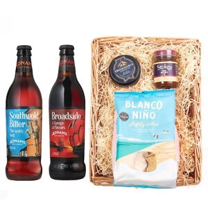 Adnams Premium Beer Wicker Tray Broadside 6.3% & Southwold Bitter 4.1% Adnams Premium Beer Wicker Tray Broadside 6.3% & Southwold Bitter 4.1%