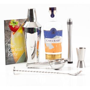 Casa Baru Blanco Rum Cocktail Bundle 40% Abv 70cl + Cocktail Kit & Tools Casa Baru Blanco Rum Cocktail Bundle 40% Abv 70cl + Cocktail Kit & Tools