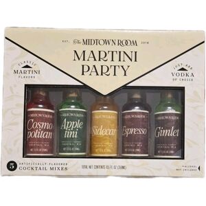The Midtown Room Midtown Room Martini Party Cocktail Mixer Gift Set 5 X 70ml Just Add Vodka The Midtown Room Midtown Room Martini Party Cocktail Mixer Gift Set 5 X 70ml Just Add Vodka