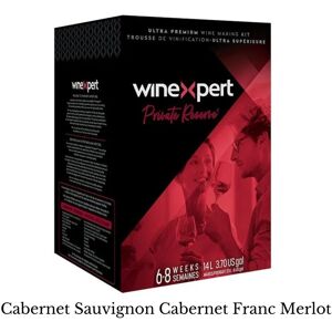 Winexpert Private Reserve Cabernet Sauvignon Cabernet Franc Merlot Wine Kit Winexpert Private Reserve Cabernet Sauvignon Cabernet Franc Merlot Wine Kit