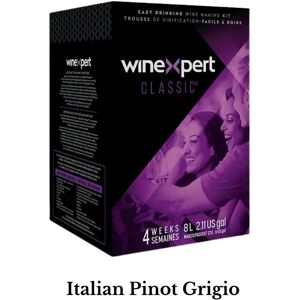 Winexpert Classic California Pinot Grigio Wine Making Kit Makes 23 L Winexpert Classic California Pinot Grigio Wine Making Kit Makes 23 L