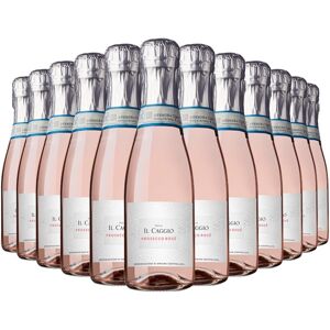 Il Caggio Prosecco Rosé 12 X 20cl Italian Sparkling Wine 11.5% Abv Mini Bottle Il Caggio Prosecco Rosé 12 X 20cl Italian Sparkling Wine 11.5% Abv Mini Bottle