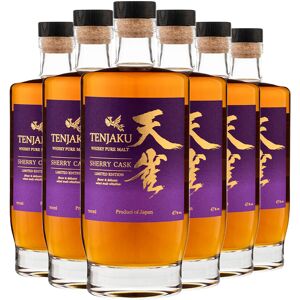 Tenjaku Pure Malt Sherry Cask Japanese Whisky 70cl X 6 43% Abv Award-Winning Tenjaku Pure Malt Sherry Cask Japanese Whisky 70cl X 6 43% Abv Award-Winning