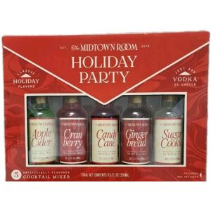 The Midtown Room Midtown Room Holiday Party Cocktail Mixer Gift Set 5 X 70ml Just Add Vodka The Midtown Room Midtown Room Holiday Party Cocktail Mixer Gift Set 5 X 70ml Just Add Vodka