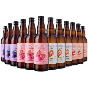 Howies Cider Ltd Howies Cider Taster Bundle Mixed Fruit & Original 12 X 500ml Bottles Howies Cider Ltd Howies Cider Taster Bundle Mixed Fruit & Original 12 X 500ml Bottles