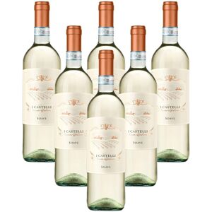 I Castelli Soave Doc 75cl White Wine Italy Veneto Citrus Wildflower (Case Of 6) I Castelli Soave Doc 75cl White Wine Italy Veneto Citrus Wildflower (Case Of 6)