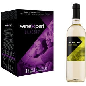 Winexpert Classic Californian Pinot Grigio White Wine Kit 30 Bottle Homebrew Winexpert Classic Californian Pinot Grigio White Wine Kit 30 Bottle Homebrew