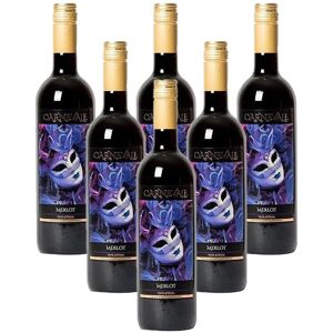 Carnevale Veneto Merlot Igt 75cl Well-Rounded Medium Body Red Wine (Case Of 6) Carnevale Veneto Merlot Igt 75cl Well-Rounded Medium Body Red Wine (Case Of 6)
