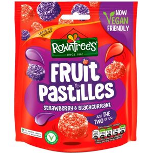 Rowntree'S Fruit Pastilles Strawberry & Blackcurrant Sharing Pouch 143g Rowntree'S Fruit Pastilles Strawberry & Blackcurrant Sharing Pouch 143g