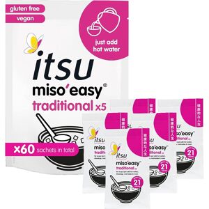 Itsu Miso Easy Soup 1260g (60 X 21g) Instant Paste Traditional... Itsu Miso Easy Soup 1260g (60 X 21g) Instant Paste Traditional...