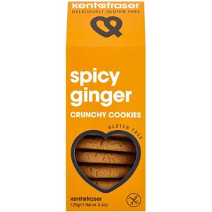Kent & Fraser – Gluten Free Spicy Ginger Crunchy Cookies 125g - Pack Of 12 Kent & Fraser – Gluten Free Spicy Ginger Crunchy Cookies 125g - Pack Of 12