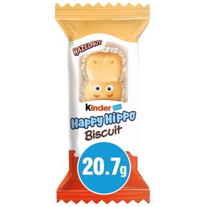 Kinder Happy Hippo Chocolate Biscuit Bar - Crispy Hazelnut Flavored Snack Kinder Happy Hippo Chocolate Biscuit Bar - Crispy Hazelnut Flavored Snack