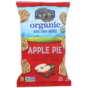 Organic Apple Pie Rice Cake Minis 5 Oz(Case Of 6) By Lundberg Organic Apple Pie Rice Cake Minis 5 Oz(Case Of 6) By Lundberg