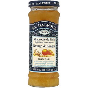 St Dalfour Orange & Ginger Fruit Spread 284g-8 Pack St Dalfour Orange & Ginger Fruit Spread 284g-8 Pack