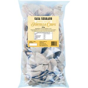 A1 Equipment Ltd Casa Serrano Lightly Salted Tortilla Chips Mexican Nacho Gluten-Free Pack Of 12 A1 Equipment Ltd Casa Serrano Lightly Salted Tortilla Chips Mexican Nacho Gluten-Free Pack Of 12