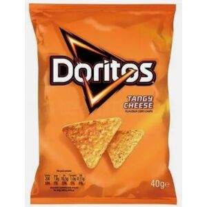 Doritos 40g Tangy Cheese Vegetarian - Full Box Doritos 40g Tangy Cheese Vegetarian - Full Box