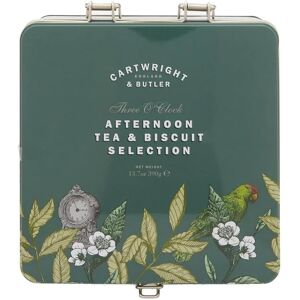 Cartwright & Butler Three O'Clock Afternoon Tea & Biscuit Selection Tin - Gif Cartwright & Butler Three O'Clock Afternoon Tea & Biscuit Selection Tin - Gif