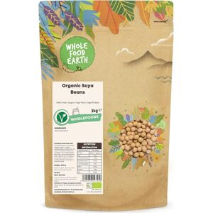 Wholefood Earth Organic Soya Beans, 3 Kg Wholefood Earth Organic Soya Beans, 3 Kg