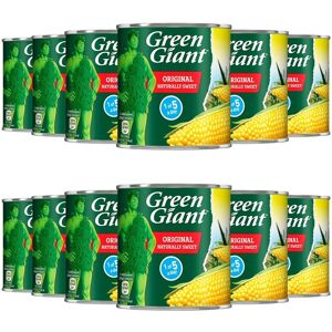 Green Giant Original Sweetcorn Niblets Tins 100% Natural Bulk Pack 12 X 340g Green Giant Original Sweetcorn Niblets Tins 100% Natural Bulk Pack 12 X 340g