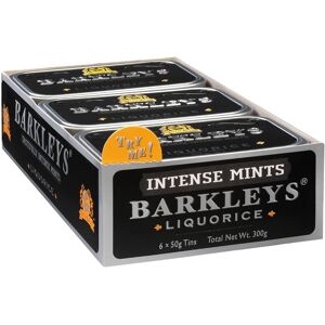 Barkleys Liquorice Mints, Pack Of 6 (6x50g) Barkleys Liquorice Mints, Pack Of 6 (6x50g)