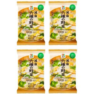 Japanese Freeze Dried Miso Soup Vegetables Dashi Instant Food Seven Premium 9.5g Japanese Freeze Dried Miso Soup Vegetables Dashi Instant Food Seven Premium 9.5g