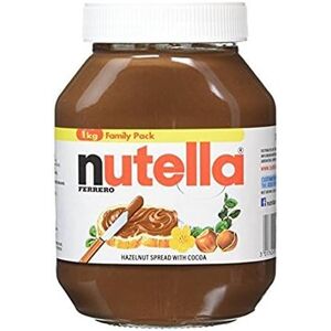 Nutella Hazelnut Chocolate Spread, 1 Kg, Pack Of 2 Nutella Hazelnut Chocolate Spread, 1 Kg, Pack Of 2