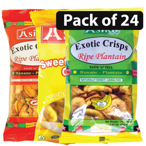 Asiko Exotic Crisps Ripe Plantain - 75g - Snacks Asiko Exotic Crisps Ripe Plantain - 75g - Snacks