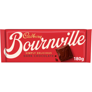 Cadbury Bournville Classic Dark Chocolate 180g Pack Of 6 Christmas Gift Cadbury Bournville Classic Dark Chocolate 180g Pack Of 6 Christmas Gift