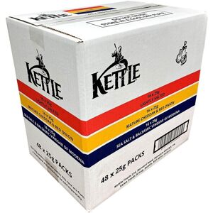 Kettle Hand Cooked Potato Chips Take Home Variety Box, 48 X 25g Kettle Hand Cooked Potato Chips Take Home Variety Box, 48 X 25g