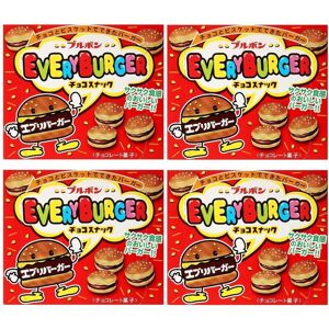 Bourbon Every Burger Chocolate Biscuits Cookies Snack Candy Sweet Japanese - Snack Bourbon Every Burger Chocolate Biscuits Cookies Snack Candy Sweet Japanese - Snack