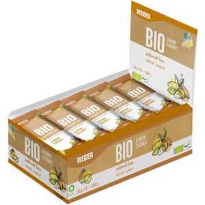 Weider Bio Natural Bar (20 X 50g) Almond & Coconut. High Energy Organic Natural Weider Bio Natural Bar (20 X 50g) Almond & Coconut. High Energy Organic Natural