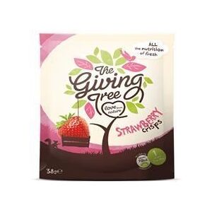 Giving Tree Snacks Freeze Dried Strawberry Crisps 38g - 12 Pack Giving Tree Snacks Freeze Dried Strawberry Crisps 38g - 12 Pack